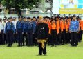 Upacara Hari Jadi ke-24 Kota Tasikmalaya di Lapangan Bale Kota Tasikmalaya, Jum’at, 17 Oktober 2025.
