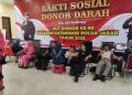 Baksos, Sat Brimob Polda Jabar Donor Darah Jelang Hut Brimob ke- 80