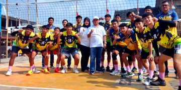 PT. MKS Dukung Turnamen Bola Voli BMC Sekaligus Ajang Mencari Bakat Muda