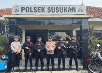 Pastikan Keamanan di Wilayah Garut, Brimob Jabar Gencarkan Patroli Dialogis