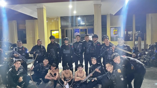 Bawa Sajam Hendak Tawuran, 3 Remaja di Bogor Diamankan Polisi