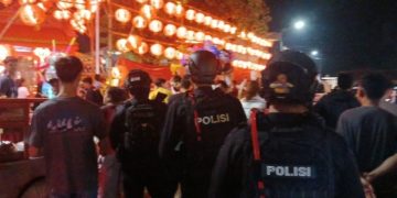 Rutin Patroli Malam, Brimob Jabar Pastikan Cirebon Kondusif